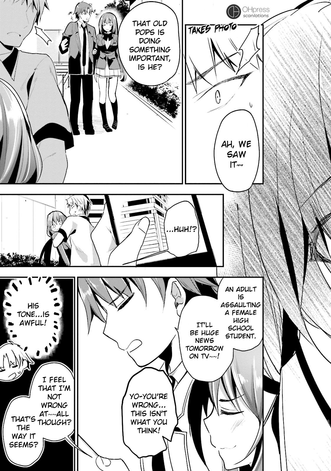 Youkoso Jitsuryoku Shijou Shugi no Kyoushitsu e chapter 14 page 34