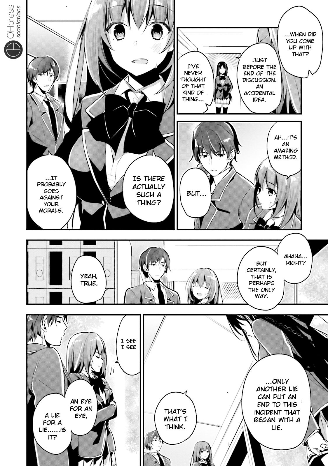 Youkoso Jitsuryoku Shijou Shugi no Kyoushitsu e chapter 14 page 5