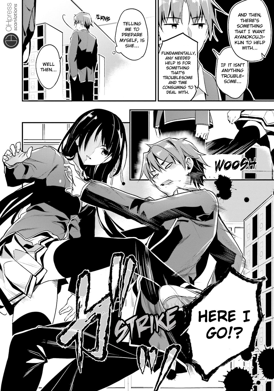 Youkoso Jitsuryoku Shijou Shugi no Kyoushitsu e chapter 14 page 7