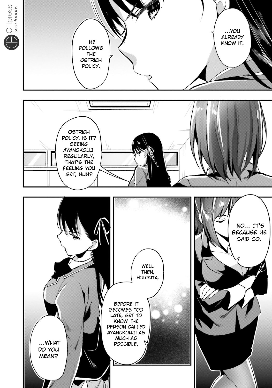 Youkoso Jitsuryoku Shijou Shugi no Kyoushitsu e chapter 15 page 23