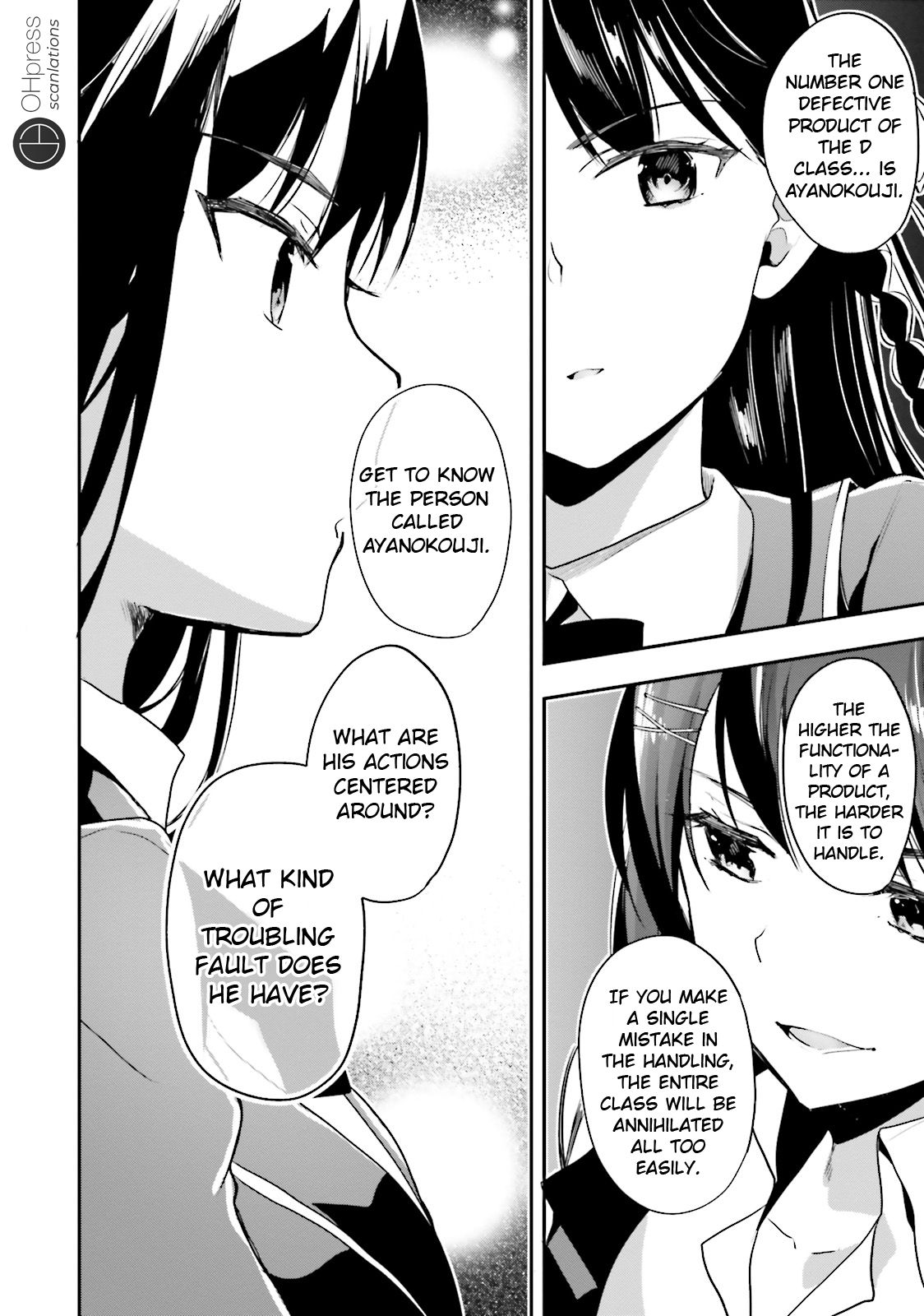 Youkoso Jitsuryoku Shijou Shugi no Kyoushitsu e chapter 15 page 25