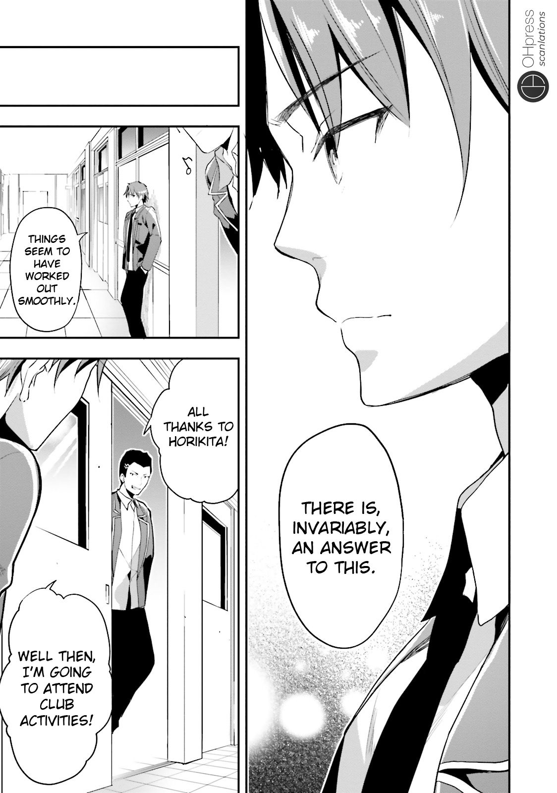 Youkoso Jitsuryoku Shijou Shugi no Kyoushitsu e chapter 15 page 26