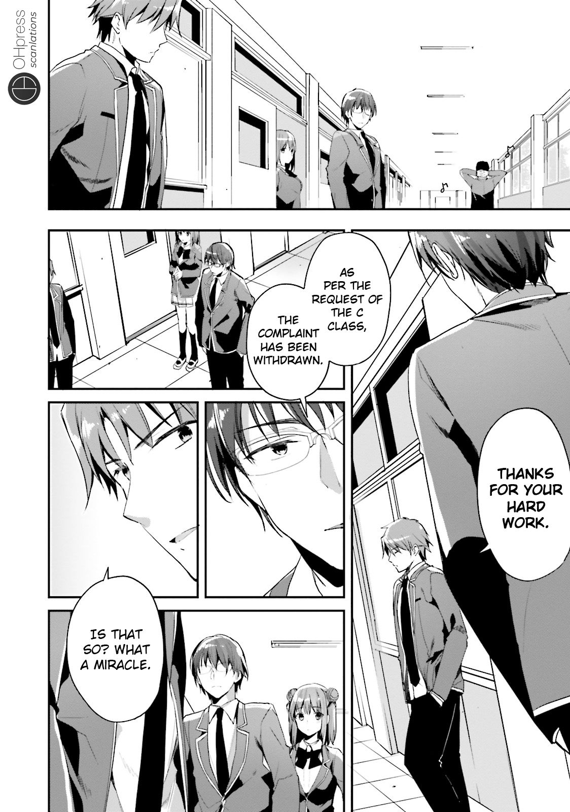 Youkoso Jitsuryoku Shijou Shugi no Kyoushitsu e chapter 15 page 27