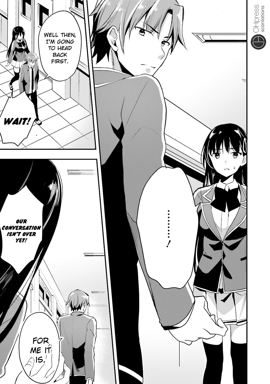 Youkoso Jitsuryoku Shijou Shugi no Kyoushitsu e chapter 15 page 34