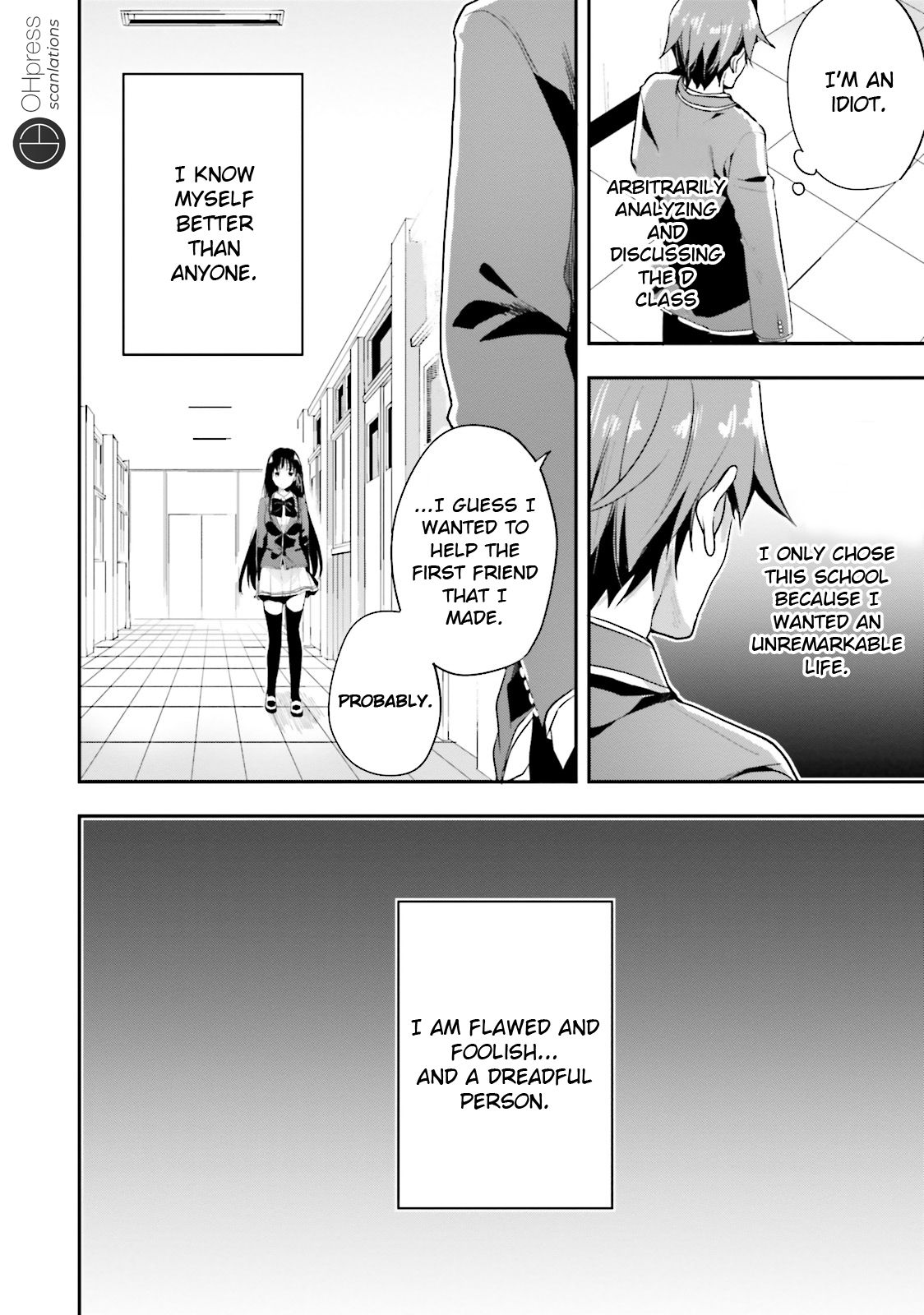 Youkoso Jitsuryoku Shijou Shugi no Kyoushitsu e chapter 15 page 37