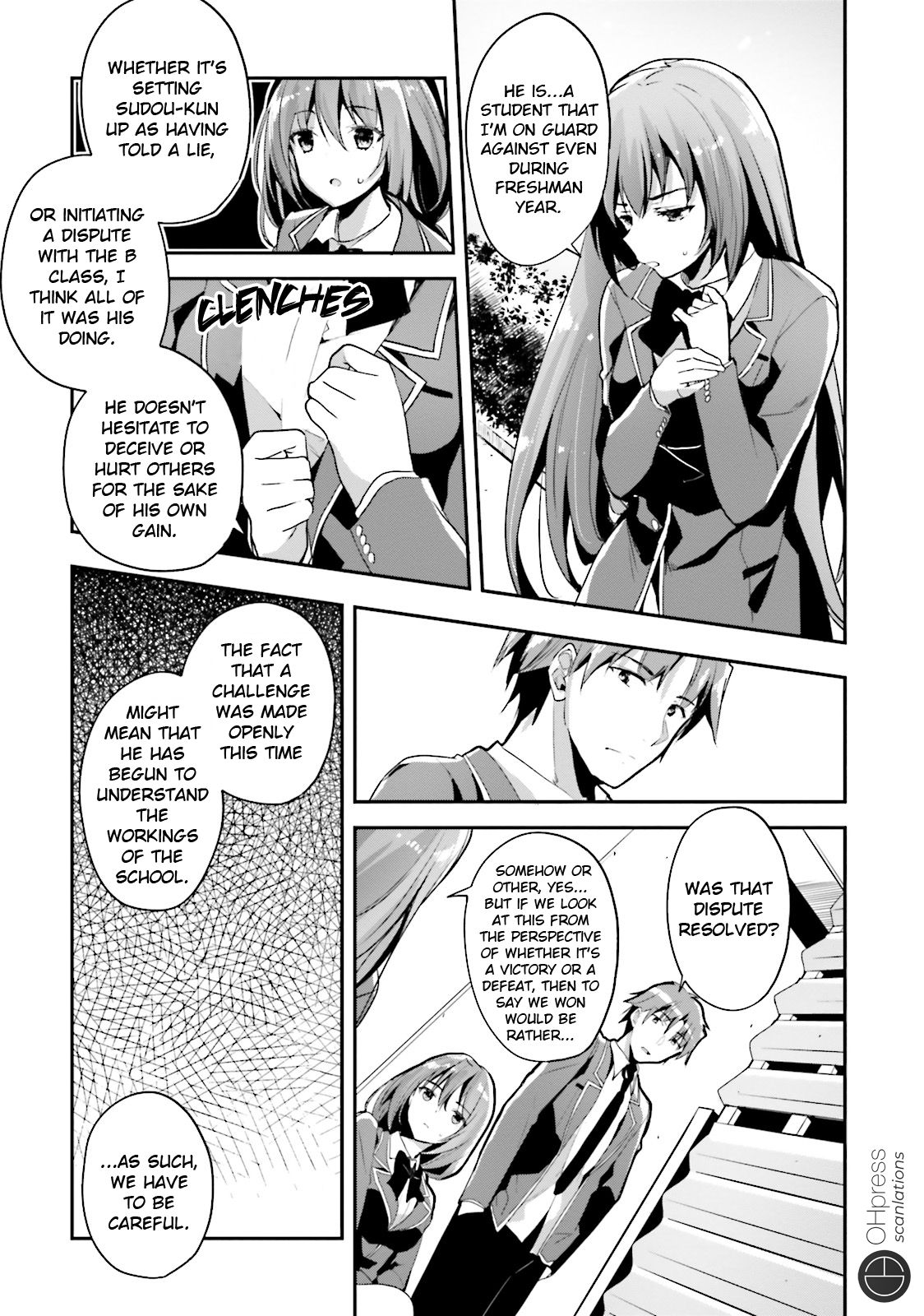 Youkoso Jitsuryoku Shijou Shugi no Kyoushitsu e chapter 15 page 6