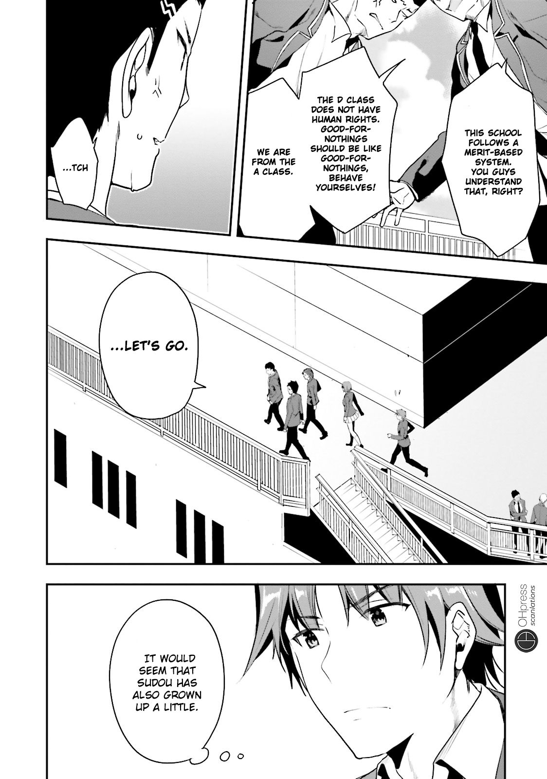 Youkoso Jitsuryoku Shijou Shugi no Kyoushitsu e chapter 16 page 12