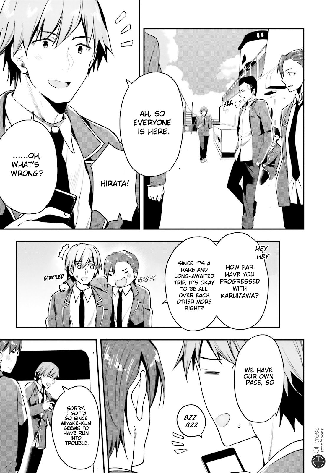 Youkoso Jitsuryoku Shijou Shugi no Kyoushitsu e chapter 16 page 13