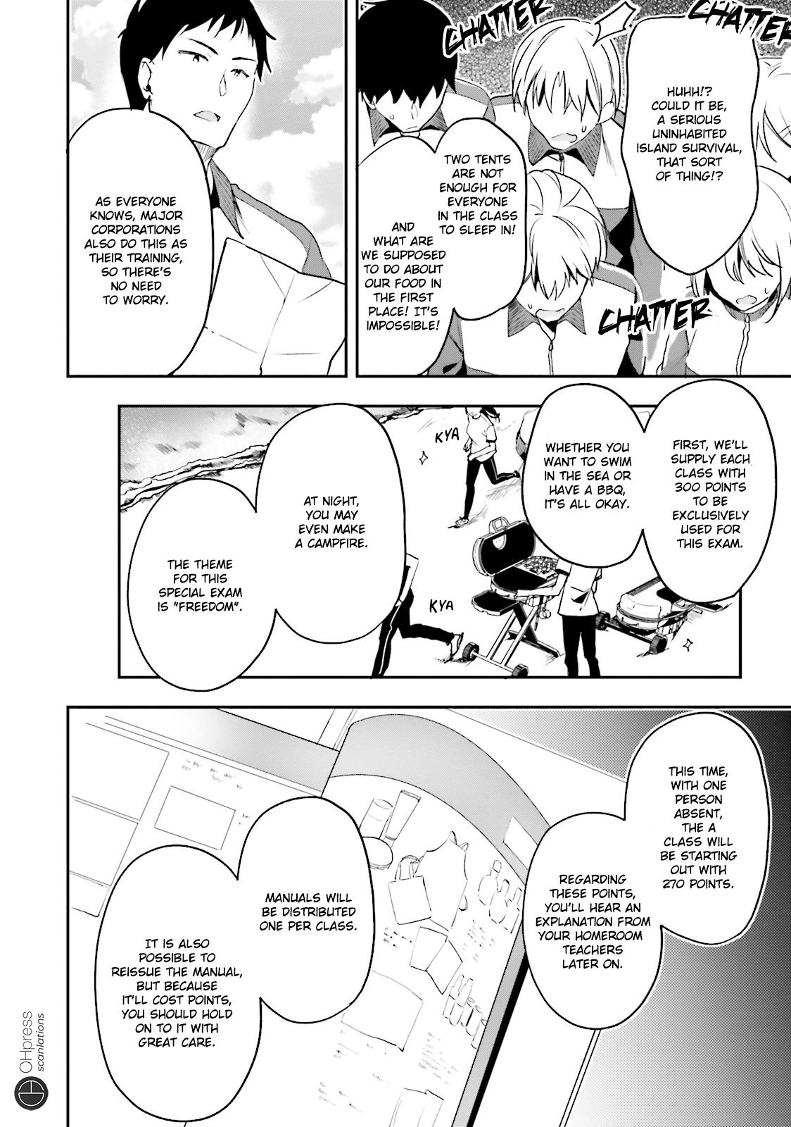 Youkoso Jitsuryoku Shijou Shugi no Kyoushitsu e chapter 16 page 28