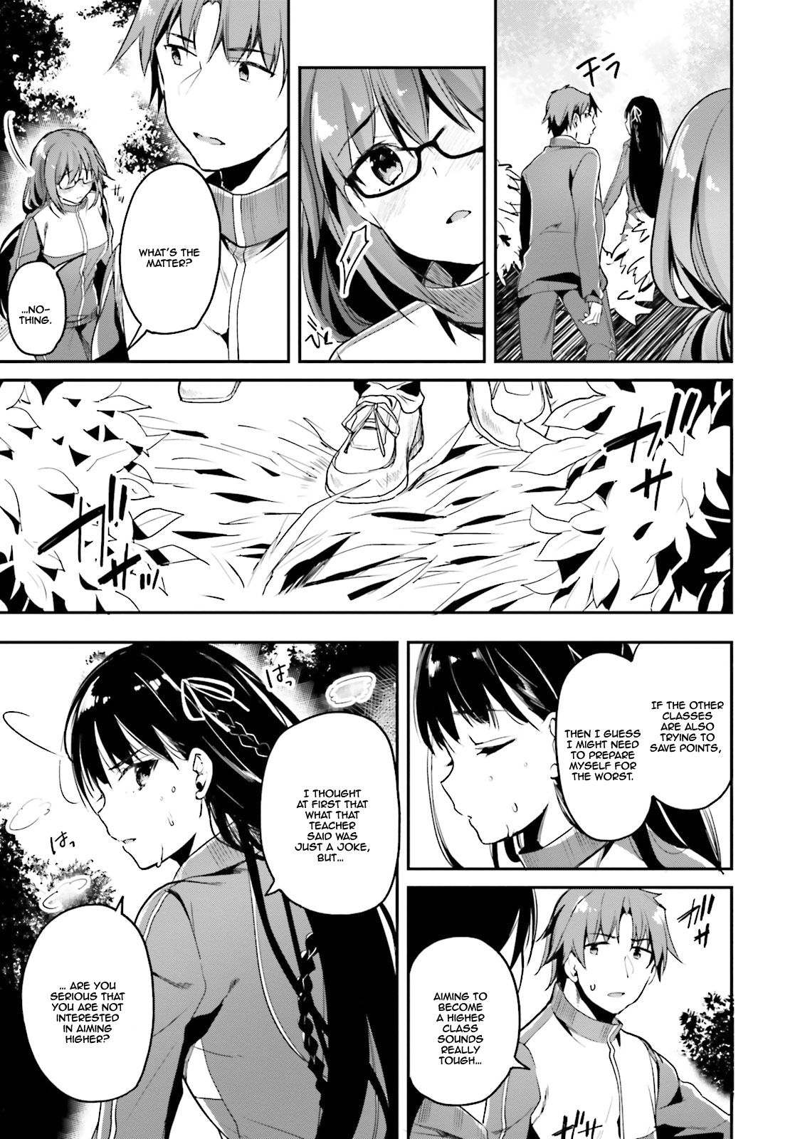 Youkoso Jitsuryoku Shijou Shugi no Kyoushitsu e chapter 17 page 11