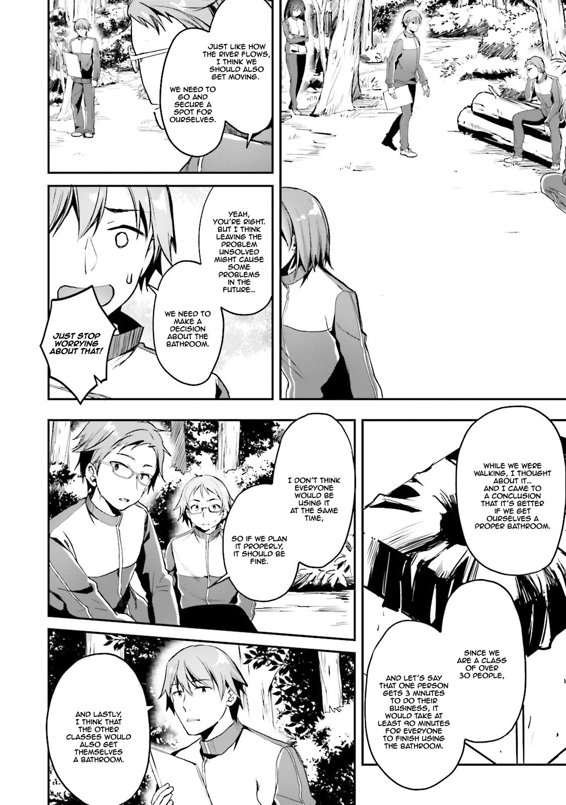 Youkoso Jitsuryoku Shijou Shugi no Kyoushitsu e chapter 17 page 14