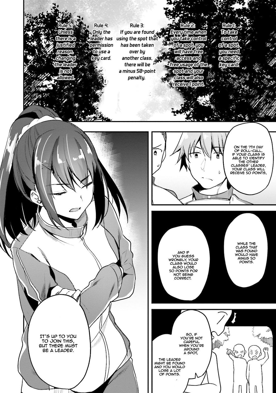 Youkoso Jitsuryoku Shijou Shugi no Kyoushitsu e chapter 17 page 2