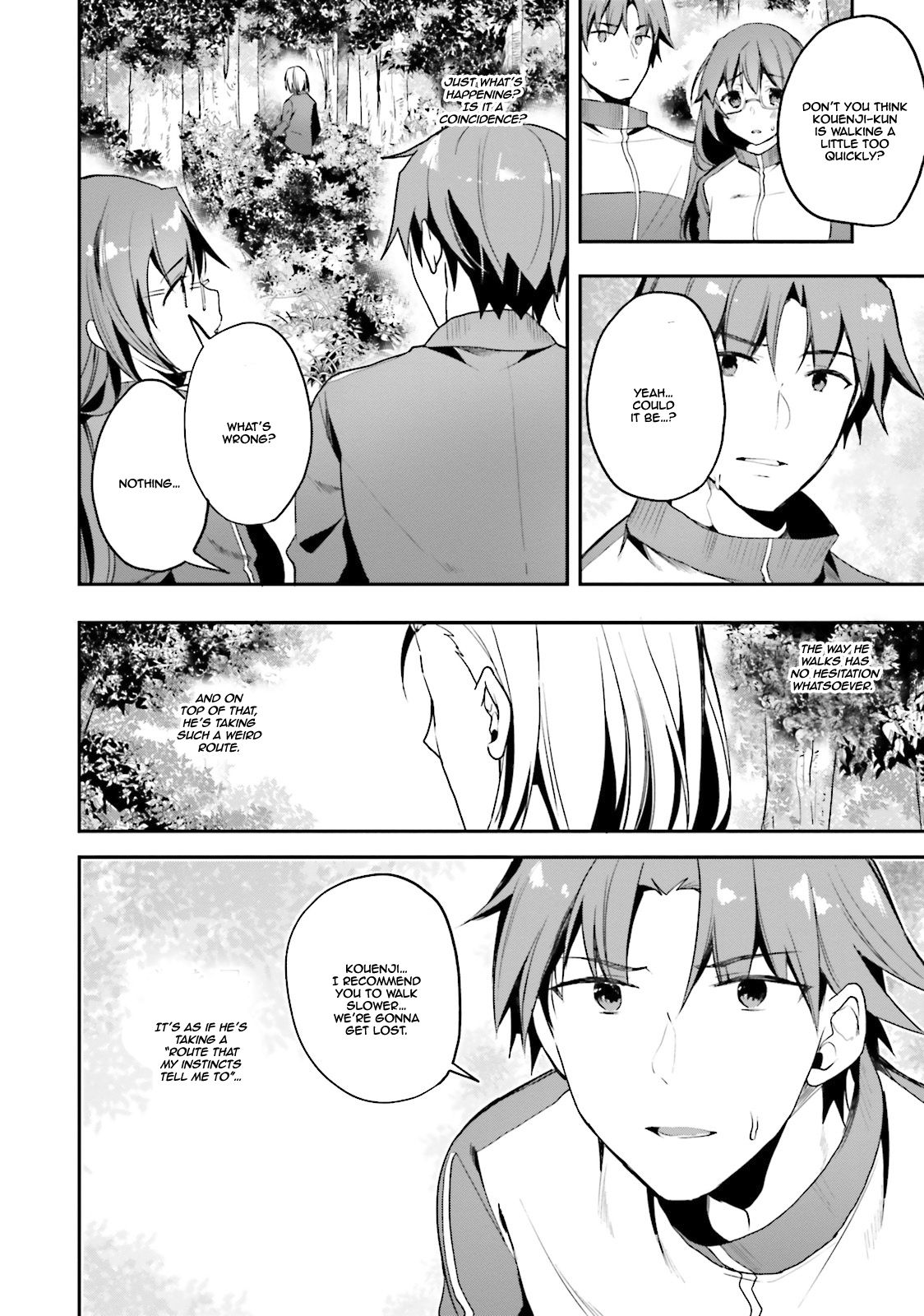 Youkoso Jitsuryoku Shijou Shugi no Kyoushitsu e chapter 17 page 22