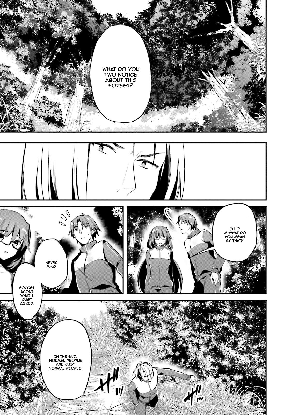 Youkoso Jitsuryoku Shijou Shugi no Kyoushitsu e chapter 17 page 25