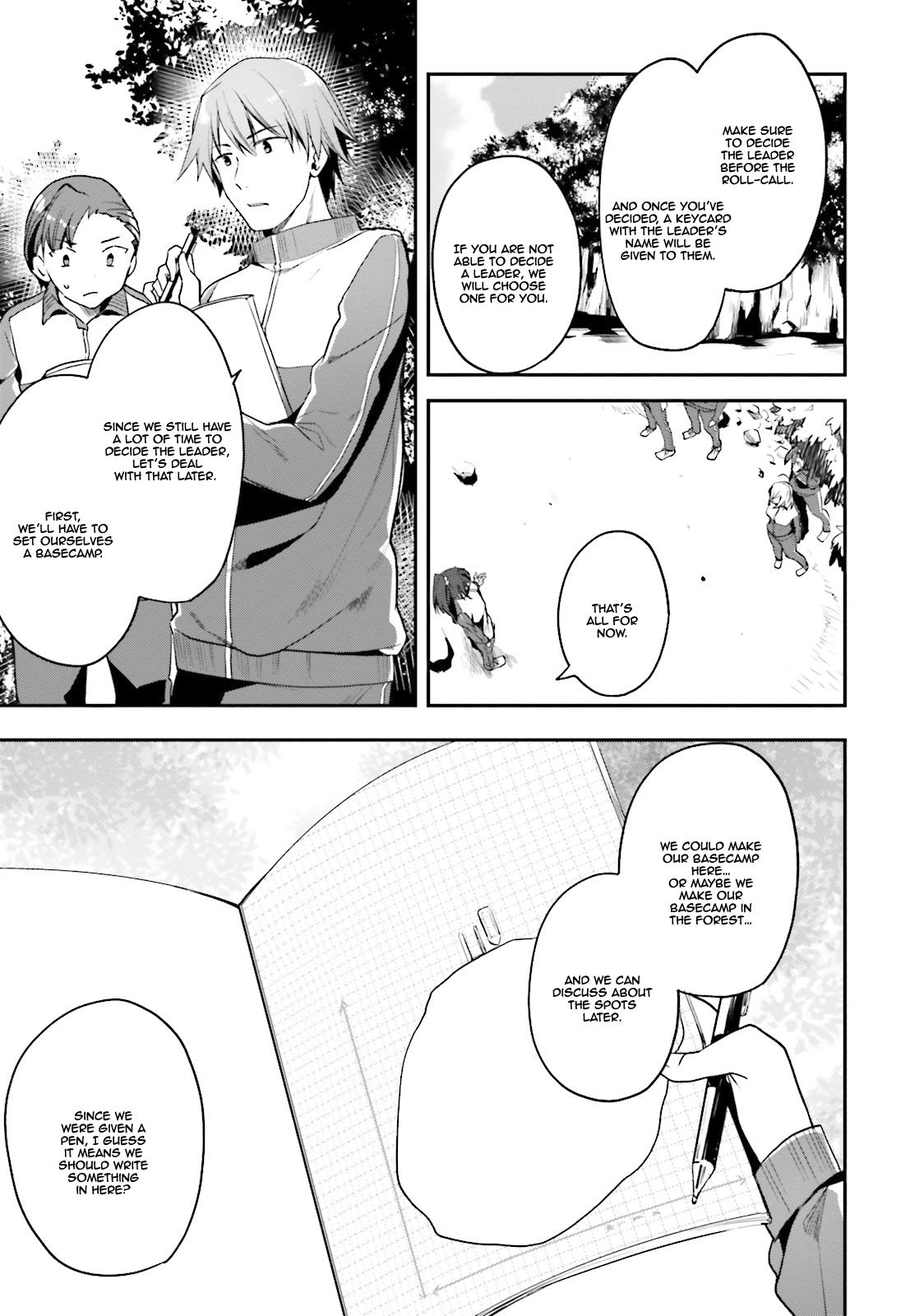 Youkoso Jitsuryoku Shijou Shugi no Kyoushitsu e chapter 17 page 3