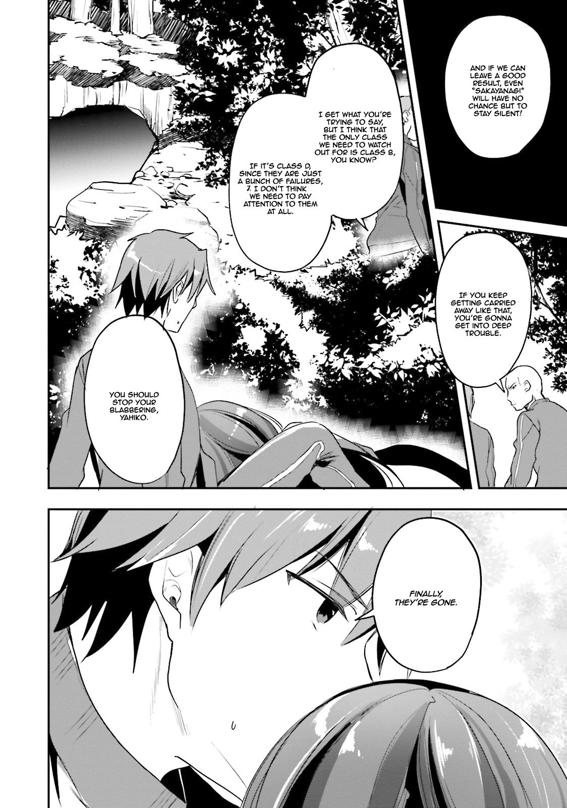 Youkoso Jitsuryoku Shijou Shugi no Kyoushitsu e chapter 17 page 30