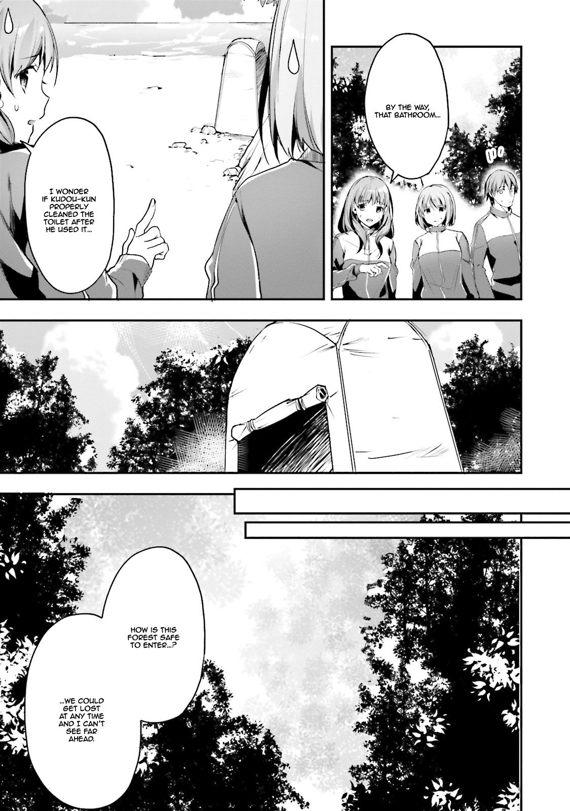 Youkoso Jitsuryoku Shijou Shugi no Kyoushitsu e chapter 17 page 9