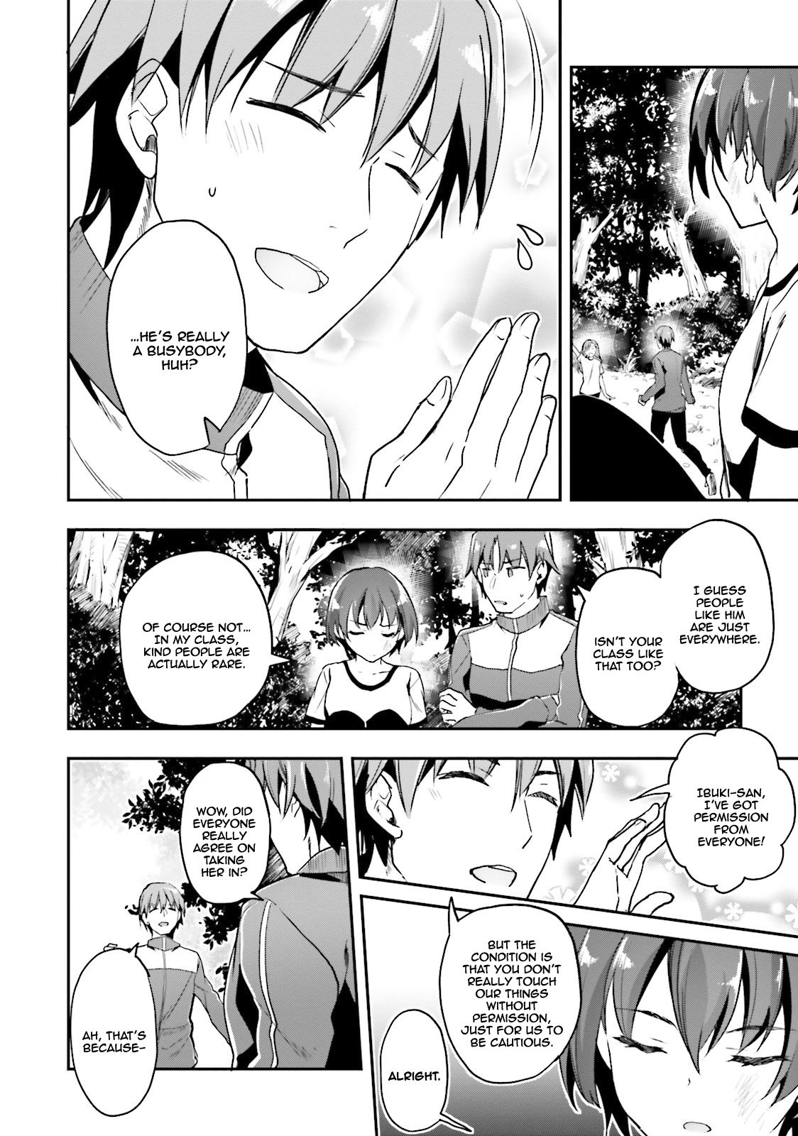 Youkoso Jitsuryoku Shijou Shugi no Kyoushitsu e chapter 18 page 15