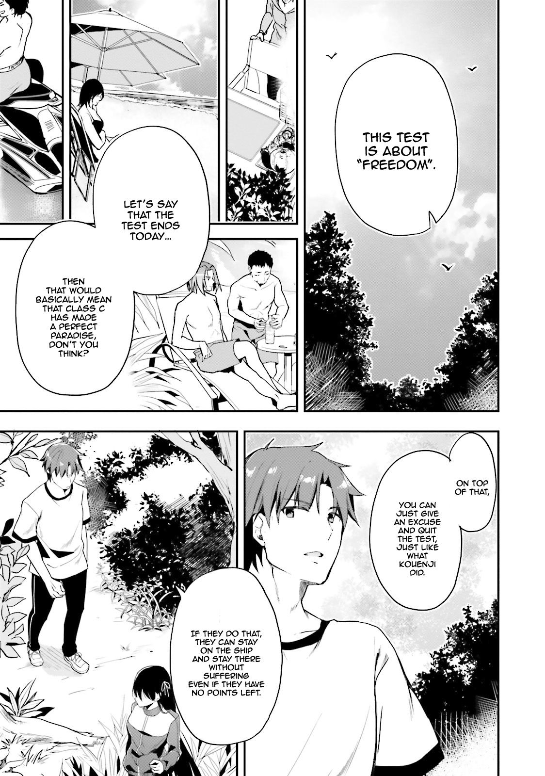 Youkoso Jitsuryoku Shijou Shugi no Kyoushitsu e chapter 19 page 16