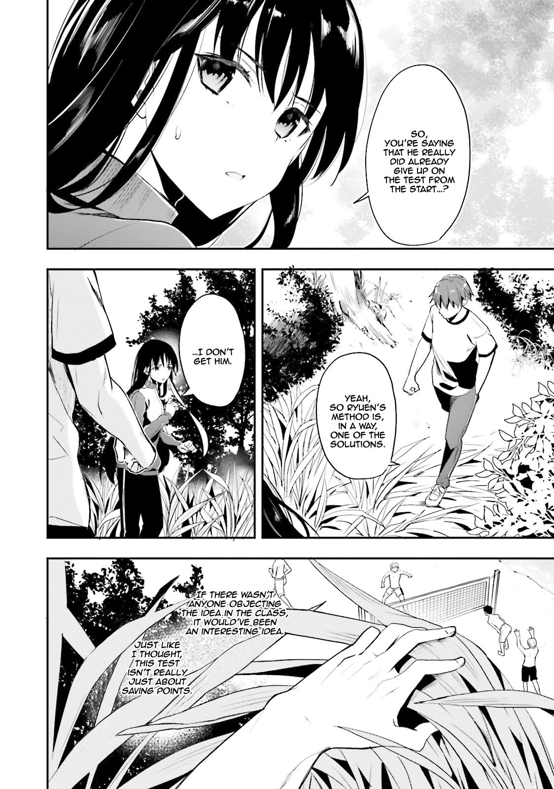 Youkoso Jitsuryoku Shijou Shugi no Kyoushitsu e chapter 19 page 17