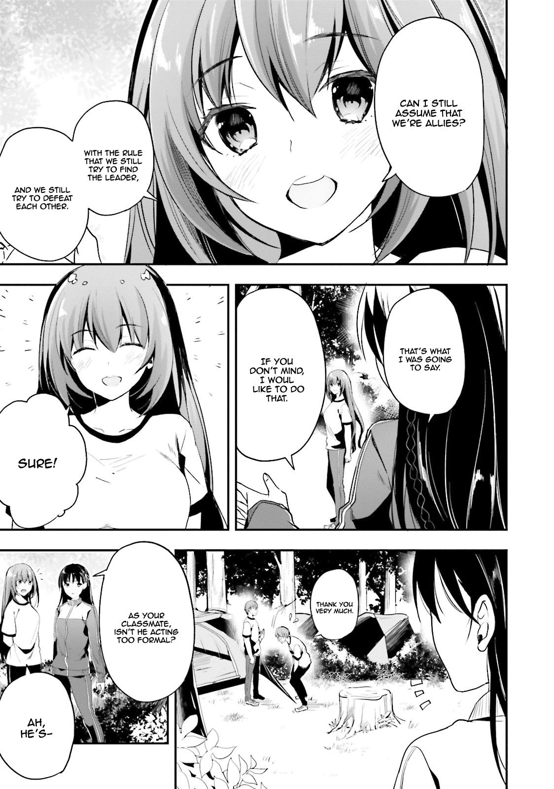 Youkoso Jitsuryoku Shijou Shugi no Kyoushitsu e chapter 19 page 26