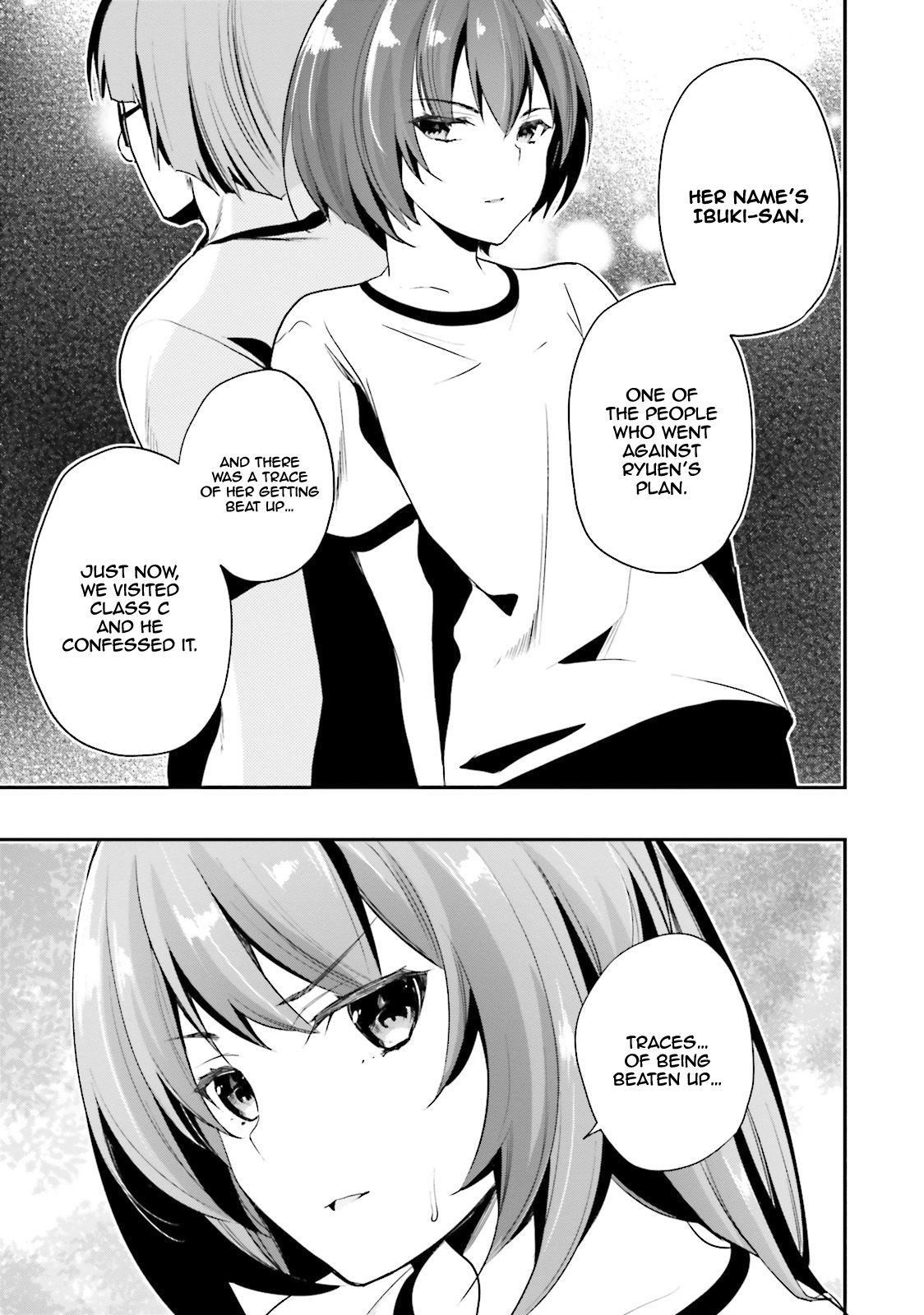 Youkoso Jitsuryoku Shijou Shugi no Kyoushitsu e chapter 19 page 28