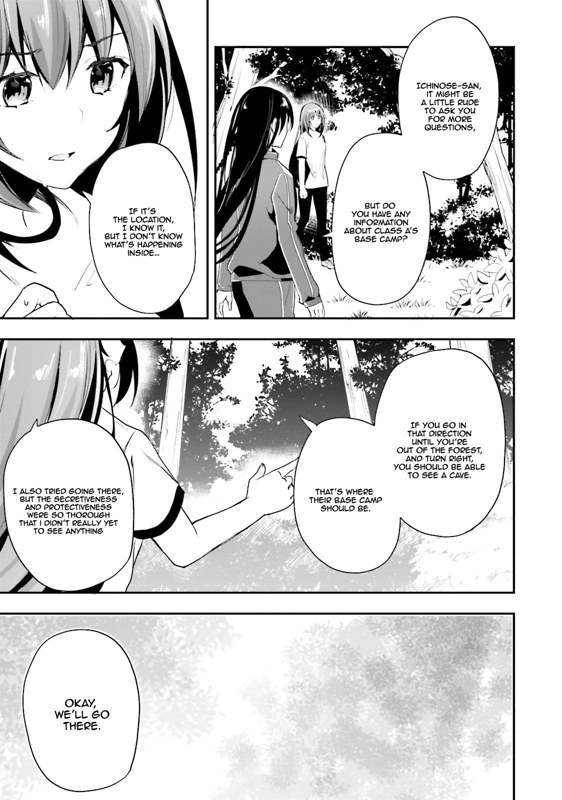 Youkoso Jitsuryoku Shijou Shugi no Kyoushitsu e chapter 19 page 30