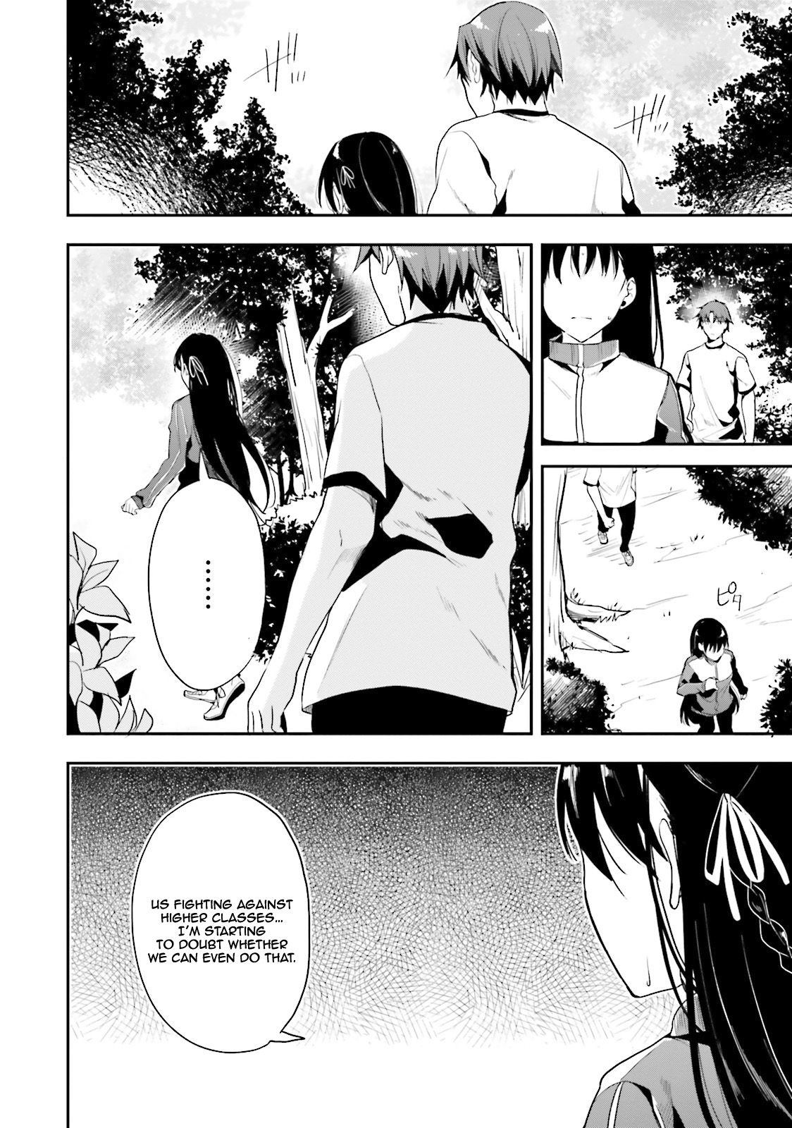 Youkoso Jitsuryoku Shijou Shugi no Kyoushitsu e chapter 19 page 31