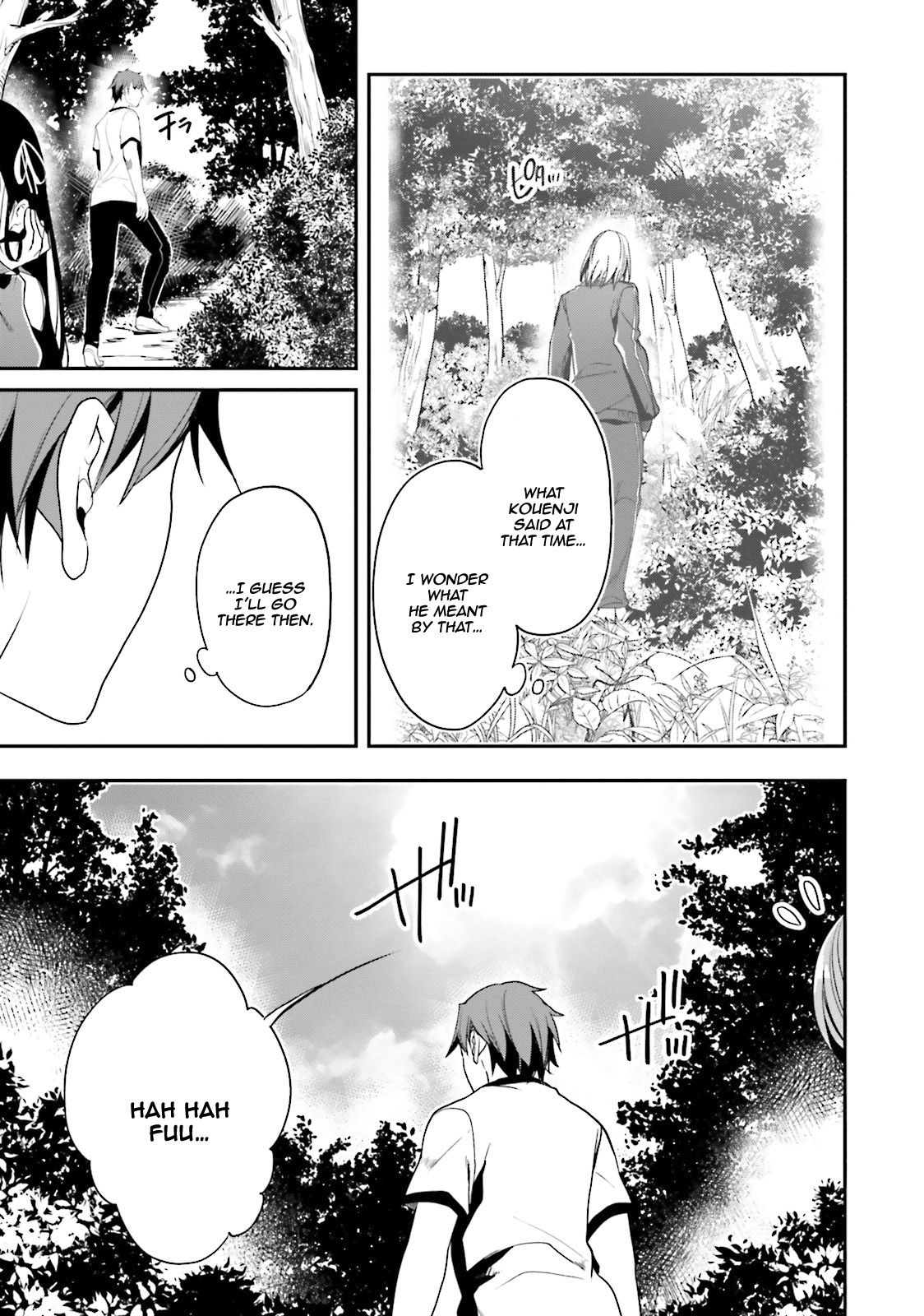 Youkoso Jitsuryoku Shijou Shugi no Kyoushitsu e chapter 19 page 34