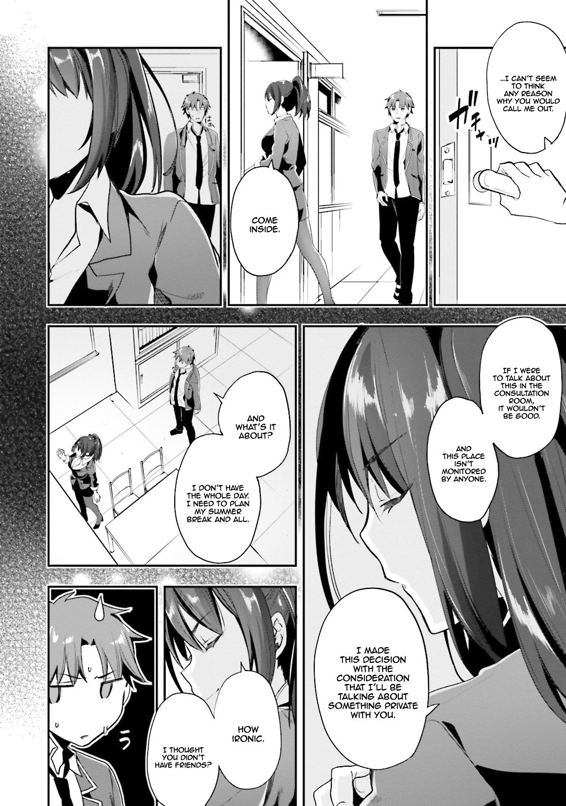 Youkoso Jitsuryoku Shijou Shugi no Kyoushitsu e chapter 19 page 7