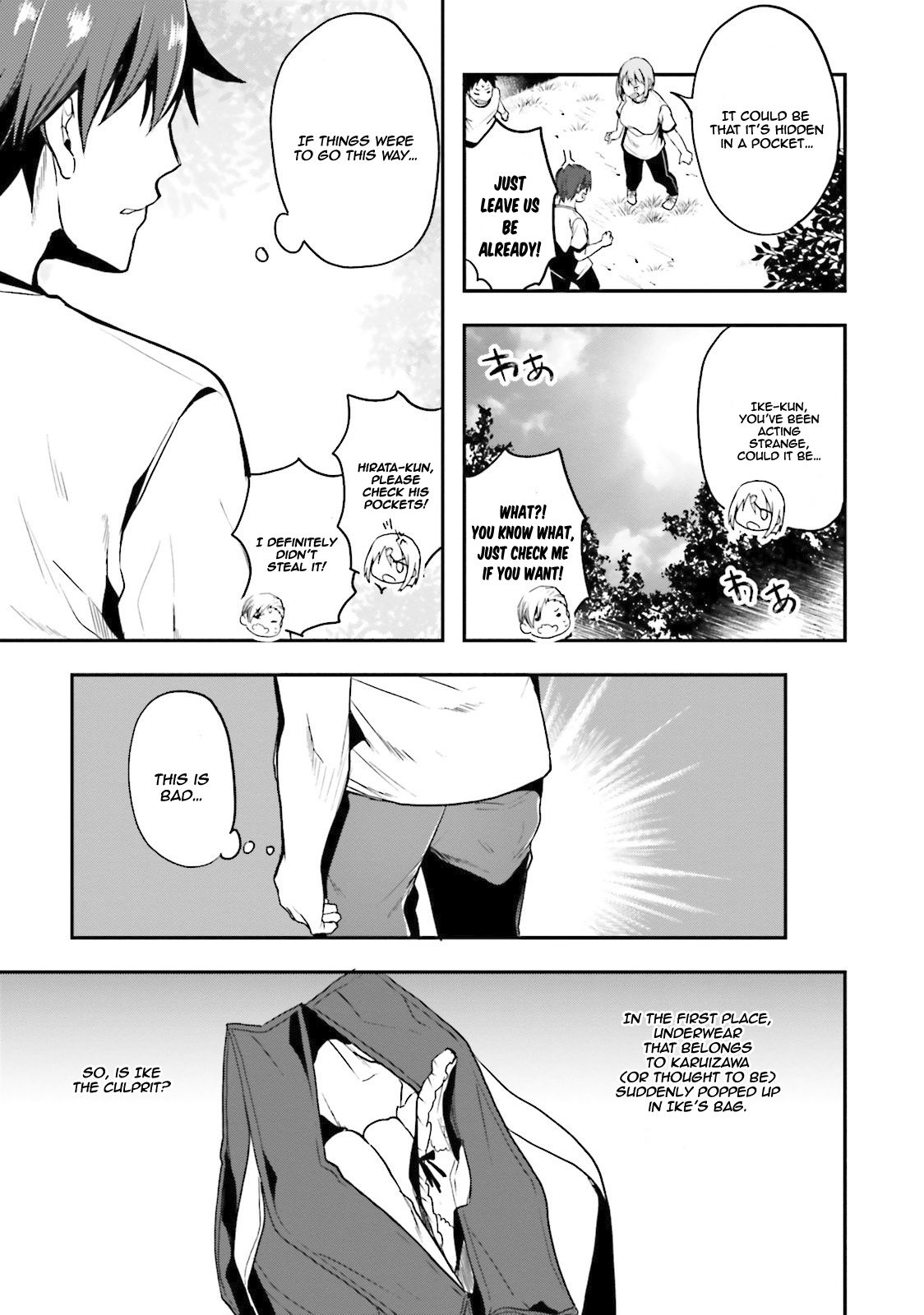 Youkoso Jitsuryoku Shijou Shugi no Kyoushitsu e chapter 21 page 8