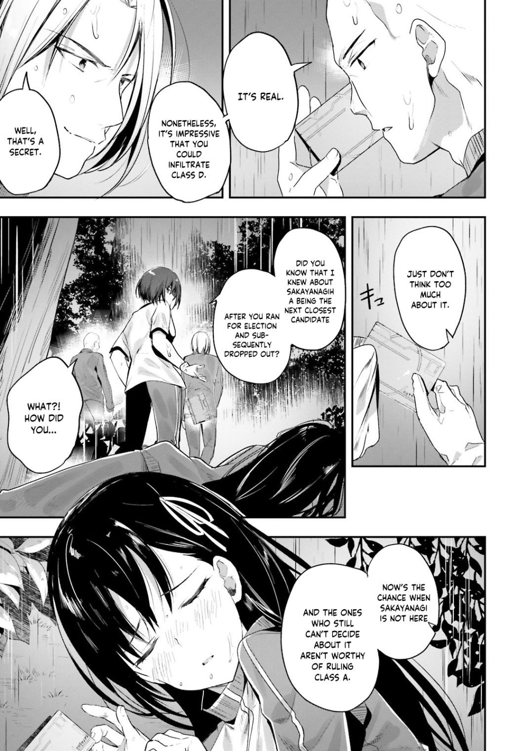 Youkoso Jitsuryoku Shijou Shugi no Kyoushitsu e chapter 24 page 24