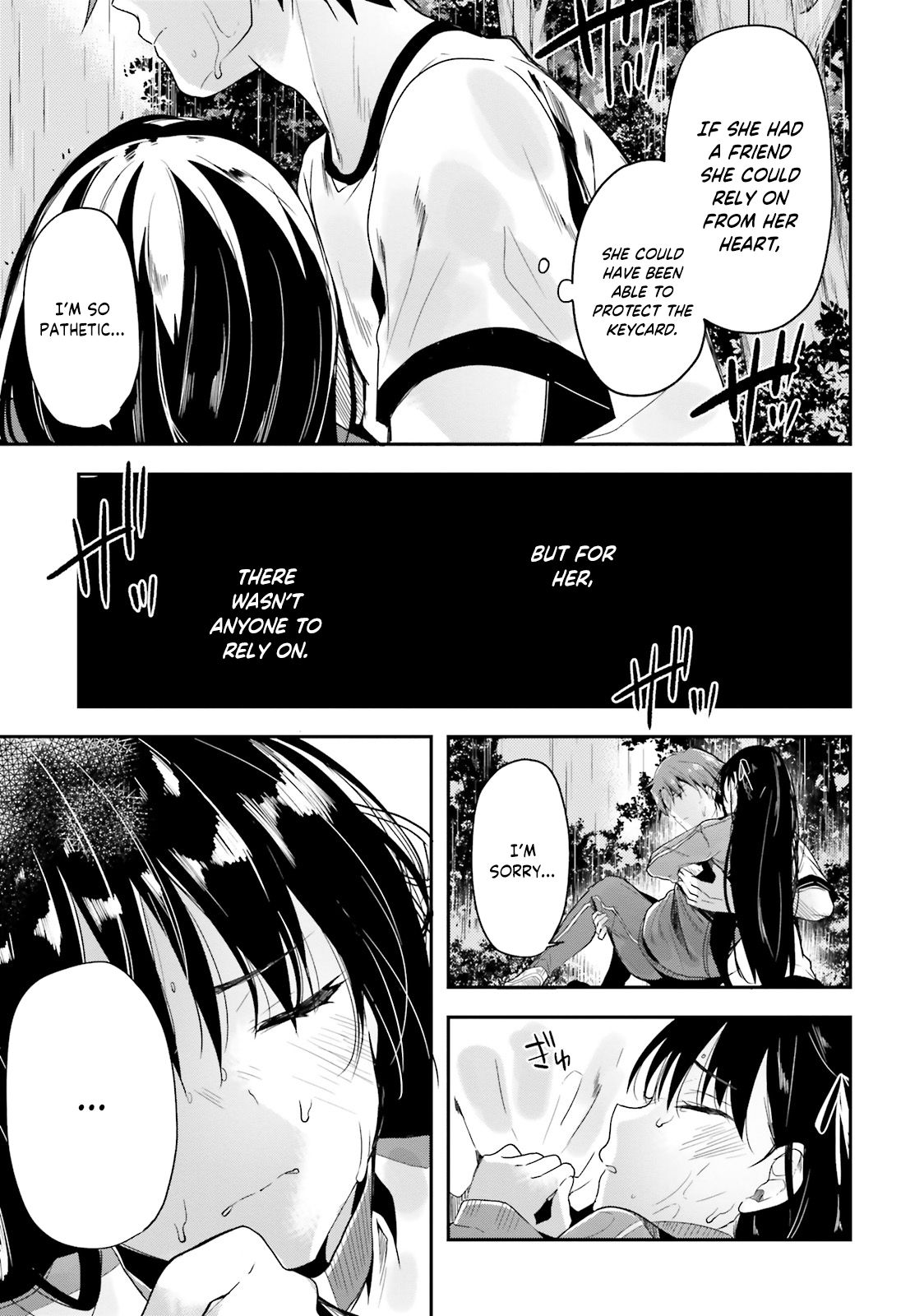 Youkoso Jitsuryoku Shijou Shugi no Kyoushitsu e chapter 25 page 8