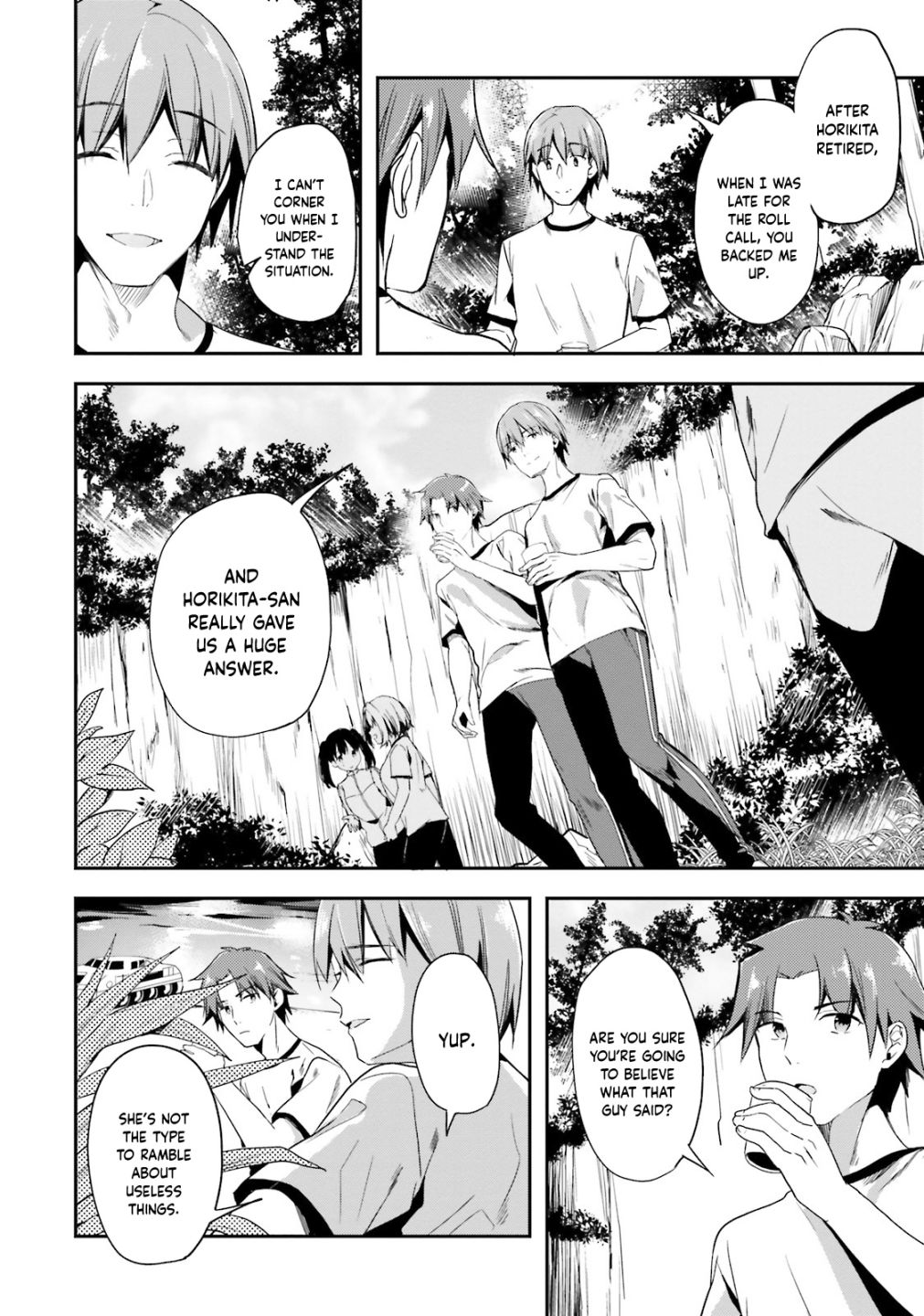 Youkoso Jitsuryoku Shijou Shugi no Kyoushitsu e chapter 26 page 21