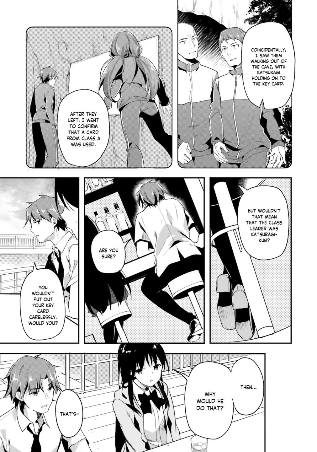 Youkoso Jitsuryoku Shijou Shugi no Kyoushitsu e chapter 27 page 10