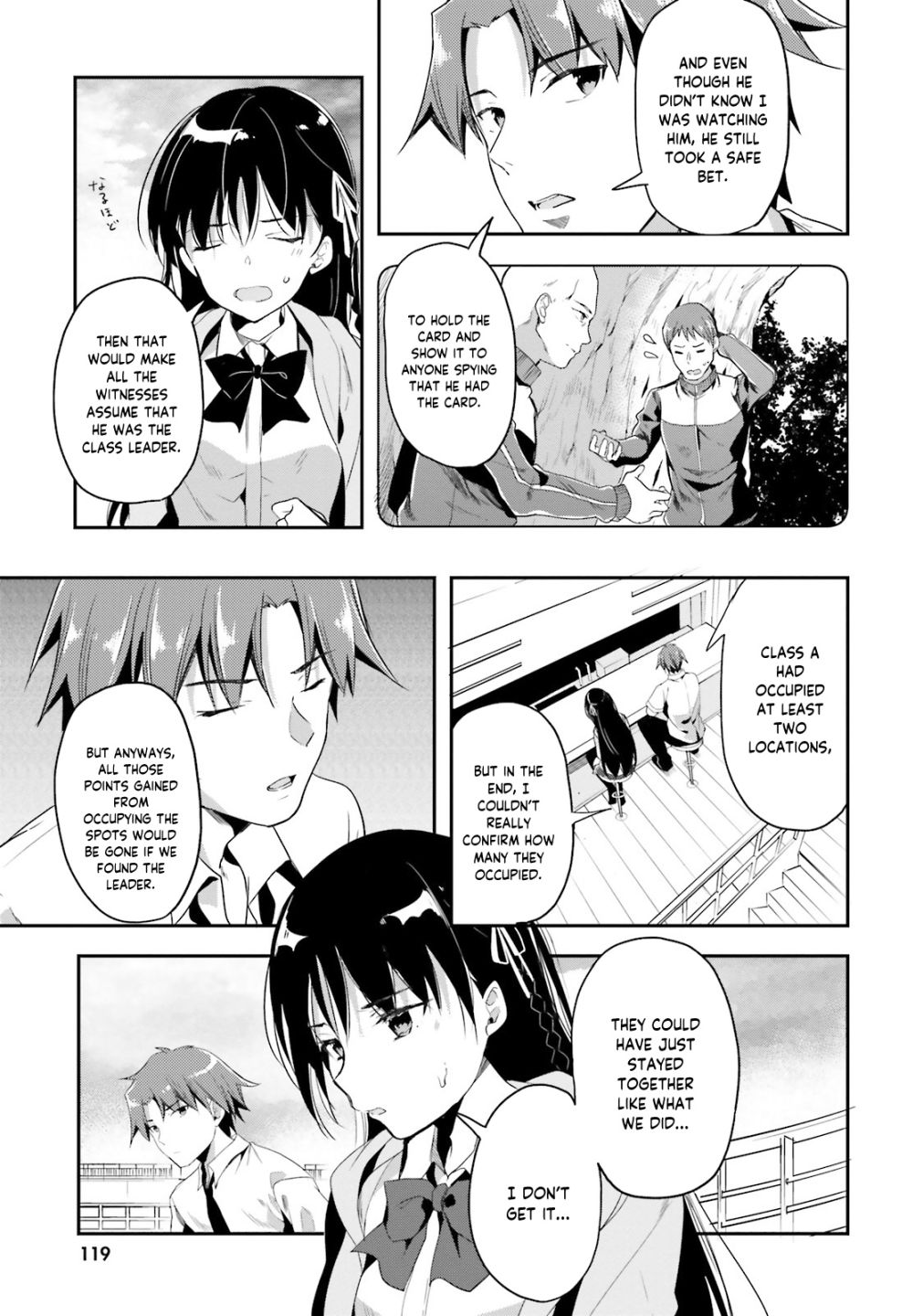 Youkoso Jitsuryoku Shijou Shugi no Kyoushitsu e chapter 27 page 12