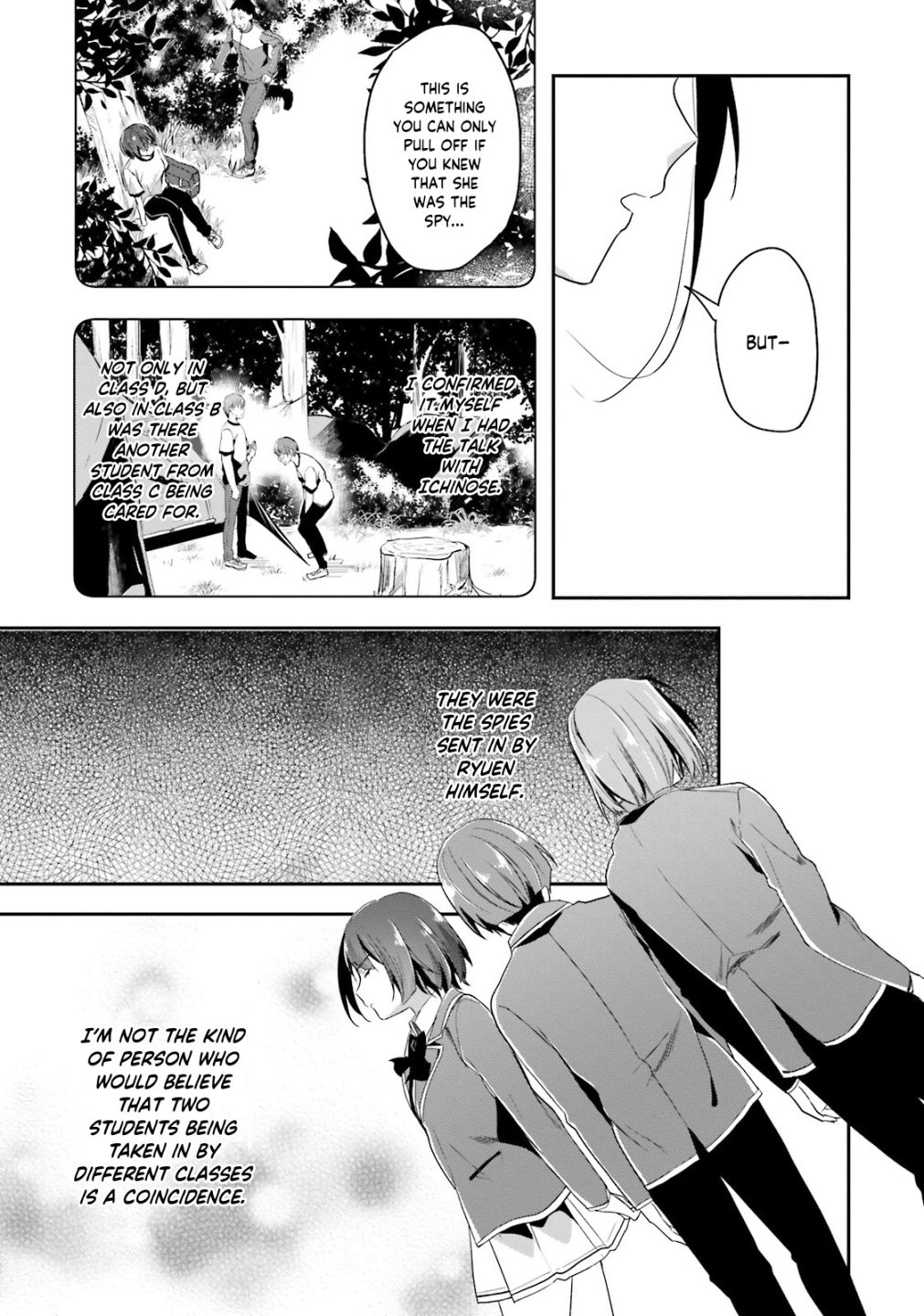 Youkoso Jitsuryoku Shijou Shugi no Kyoushitsu e chapter 27 page 18