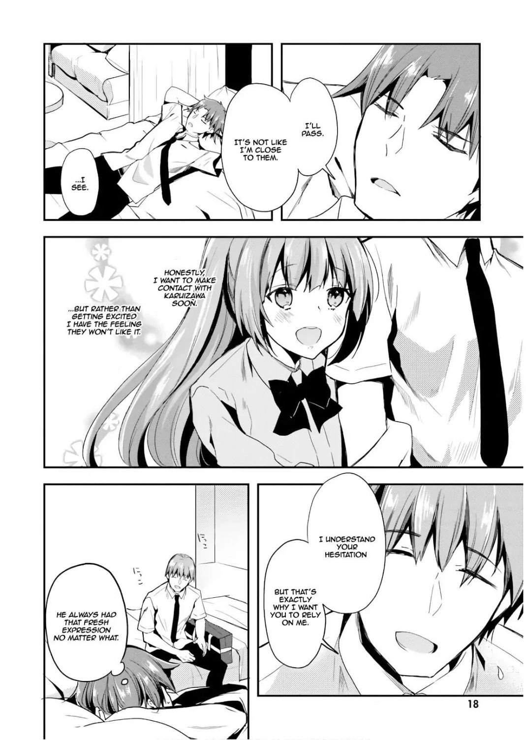 Youkoso Jitsuryoku Shijou Shugi no Kyoushitsu e chapter 28 page 19