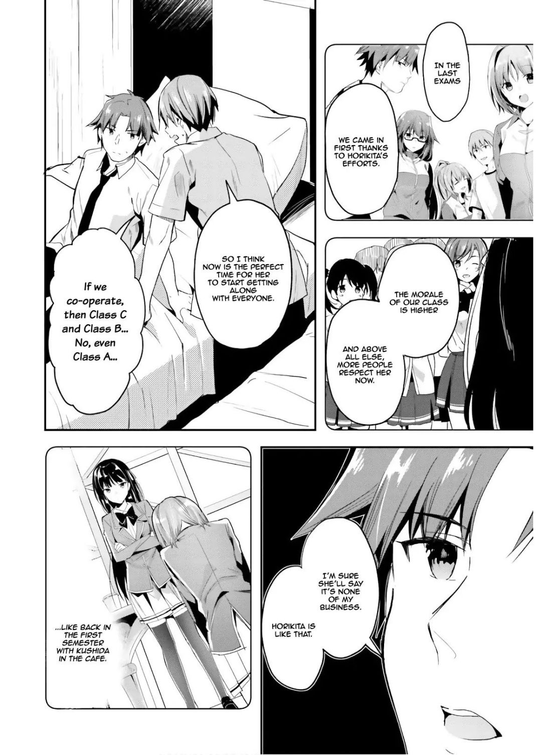 Youkoso Jitsuryoku Shijou Shugi no Kyoushitsu e chapter 28 page 21