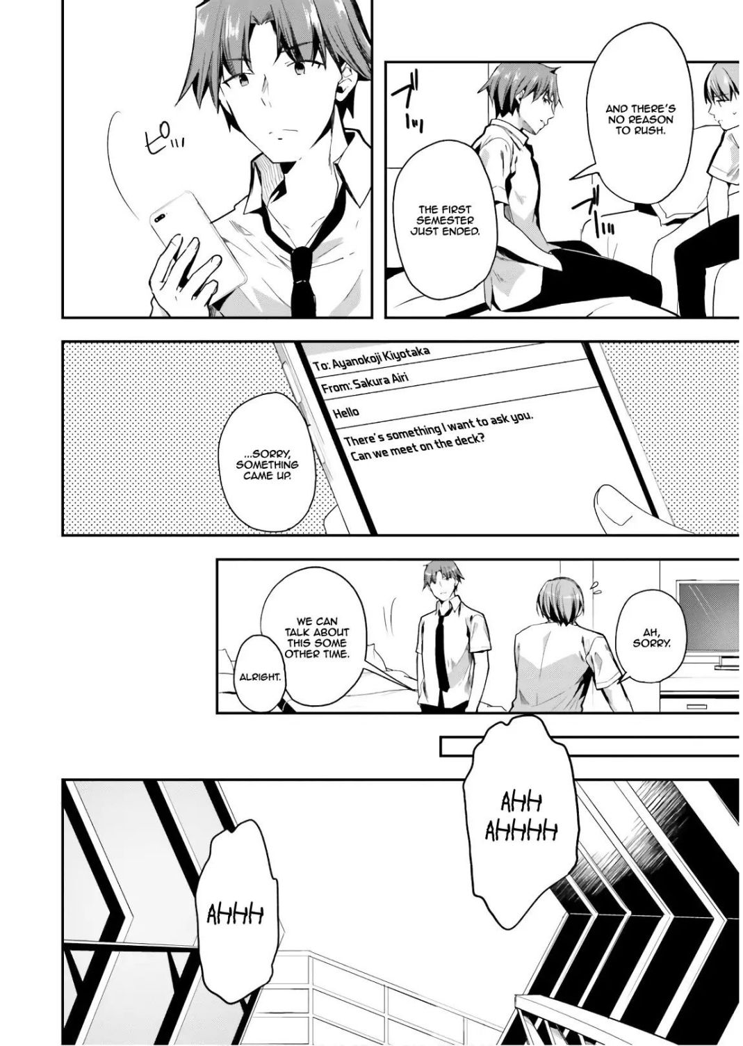 Youkoso Jitsuryoku Shijou Shugi no Kyoushitsu e chapter 28 page 23