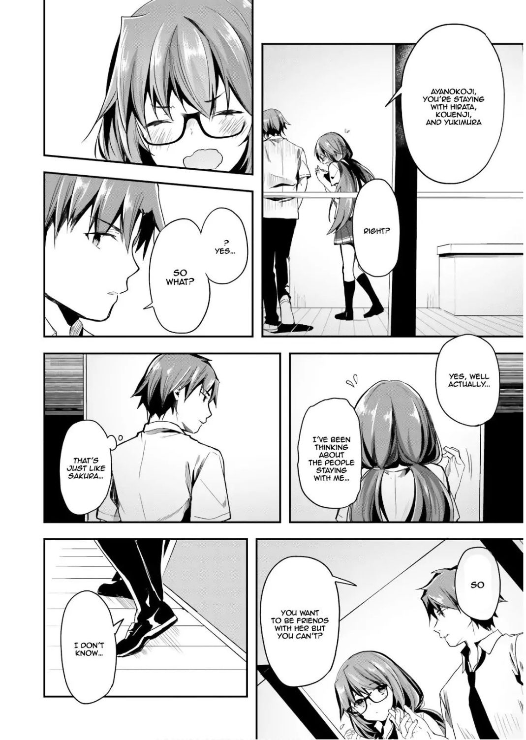 Youkoso Jitsuryoku Shijou Shugi no Kyoushitsu e chapter 28 page 25