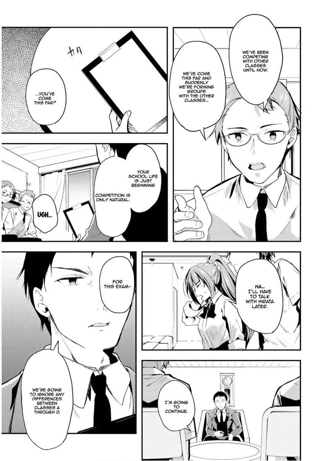 Youkoso Jitsuryoku Shijou Shugi no Kyoushitsu e chapter 29 page 14