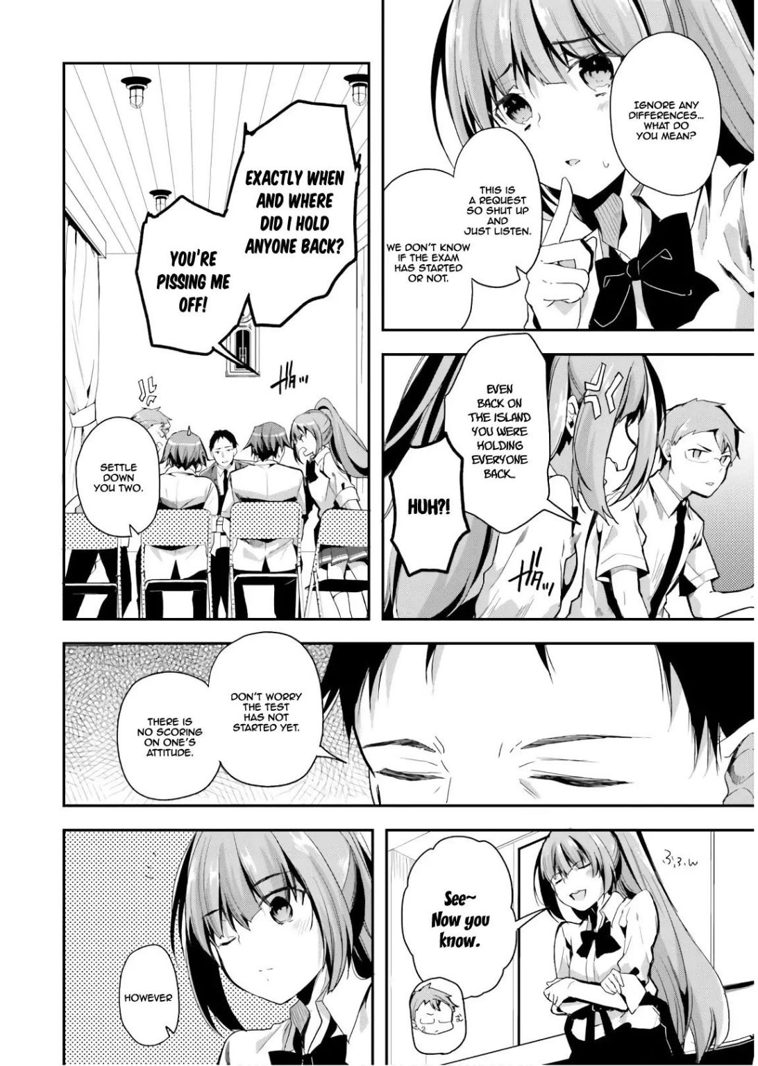 Youkoso Jitsuryoku Shijou Shugi no Kyoushitsu e chapter 29 page 15