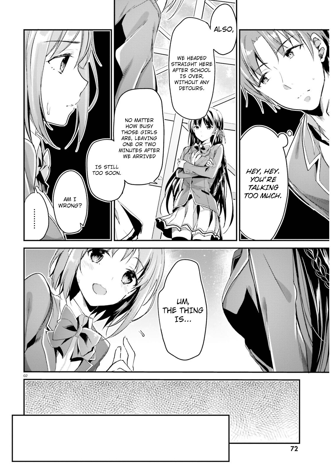 Youkoso Jitsuryoku Shijou Shugi no Kyoushitsu e chapter 3 page 2