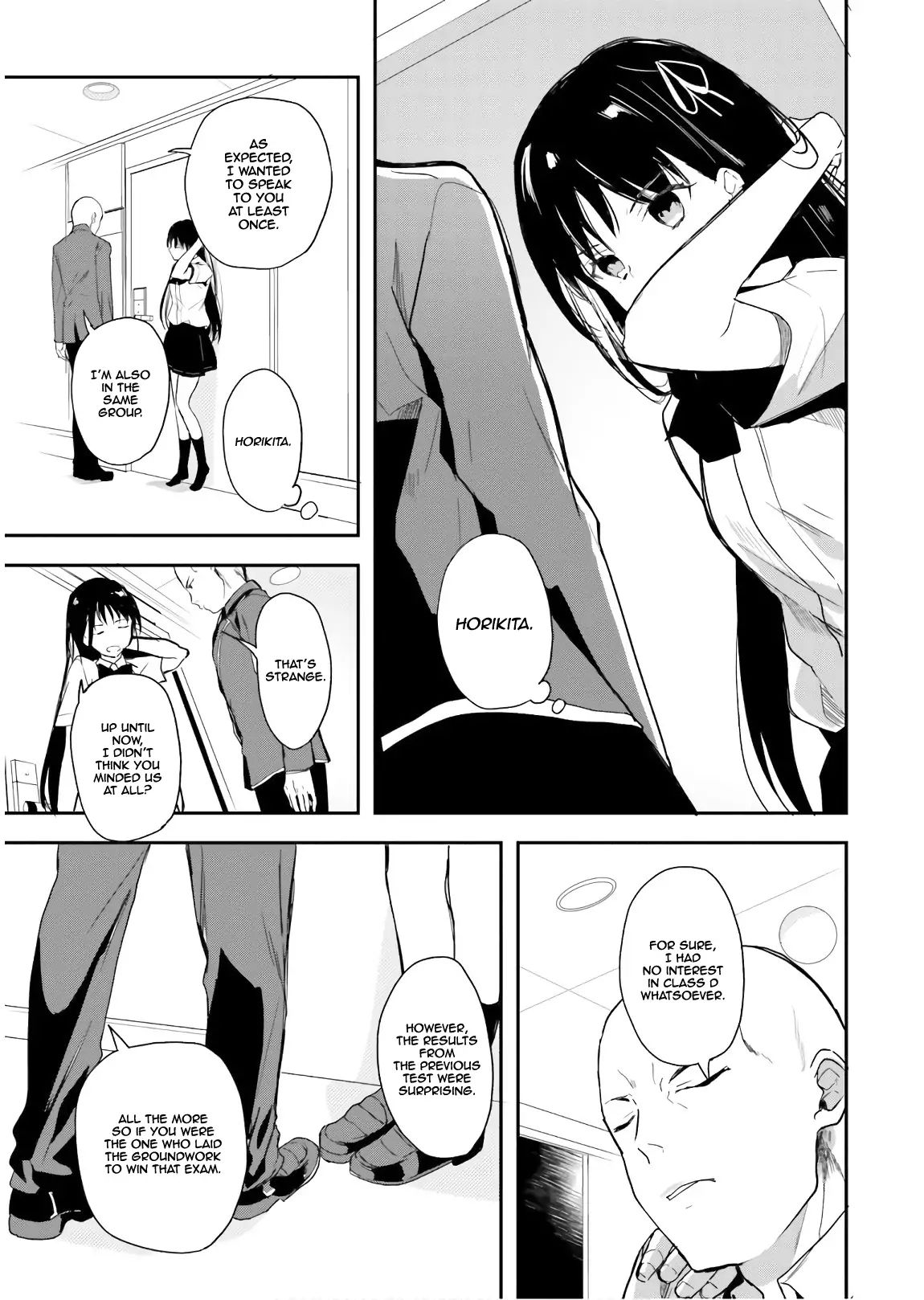 Youkoso Jitsuryoku Shijou Shugi no Kyoushitsu e chapter 30 page 12