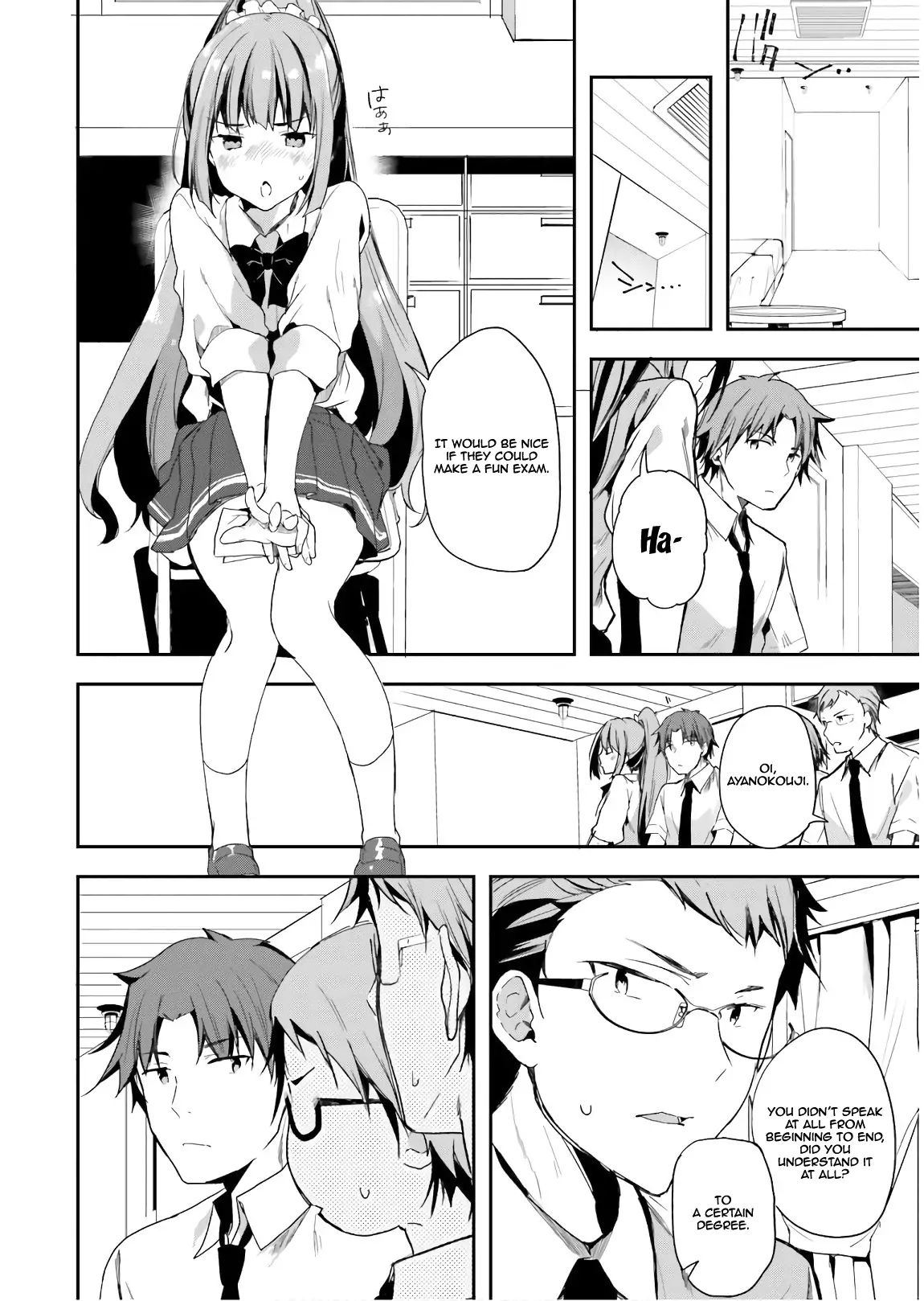 Youkoso Jitsuryoku Shijou Shugi no Kyoushitsu e chapter 30 page 5