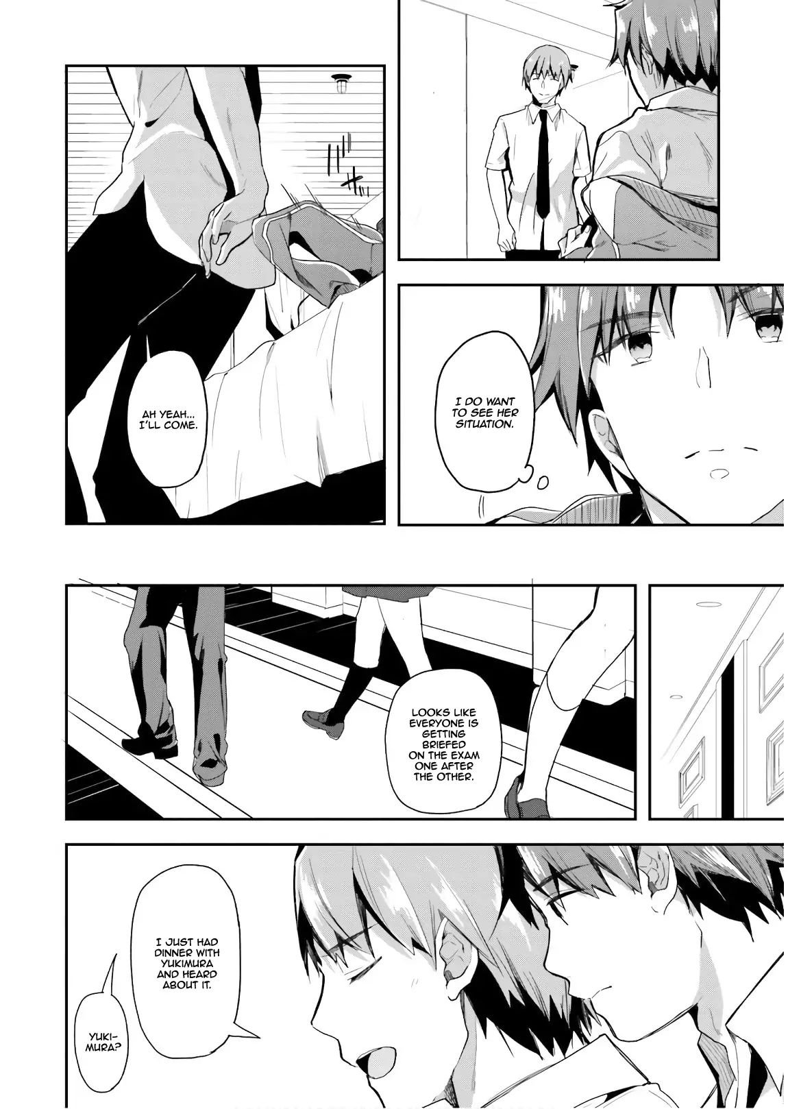 Youkoso Jitsuryoku Shijou Shugi no Kyoushitsu e chapter 30 page 9