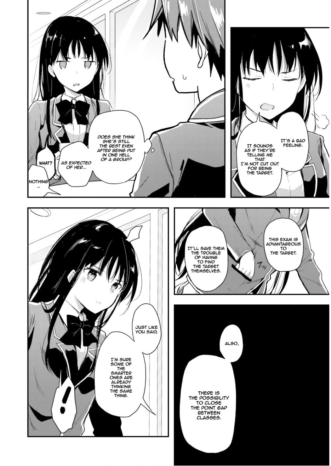 Youkoso Jitsuryoku Shijou Shugi no Kyoushitsu e chapter 31 page 12