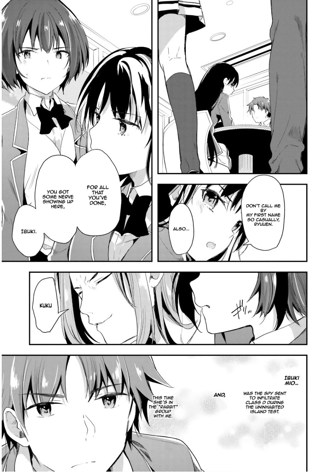 Youkoso Jitsuryoku Shijou Shugi no Kyoushitsu e chapter 31 page 21