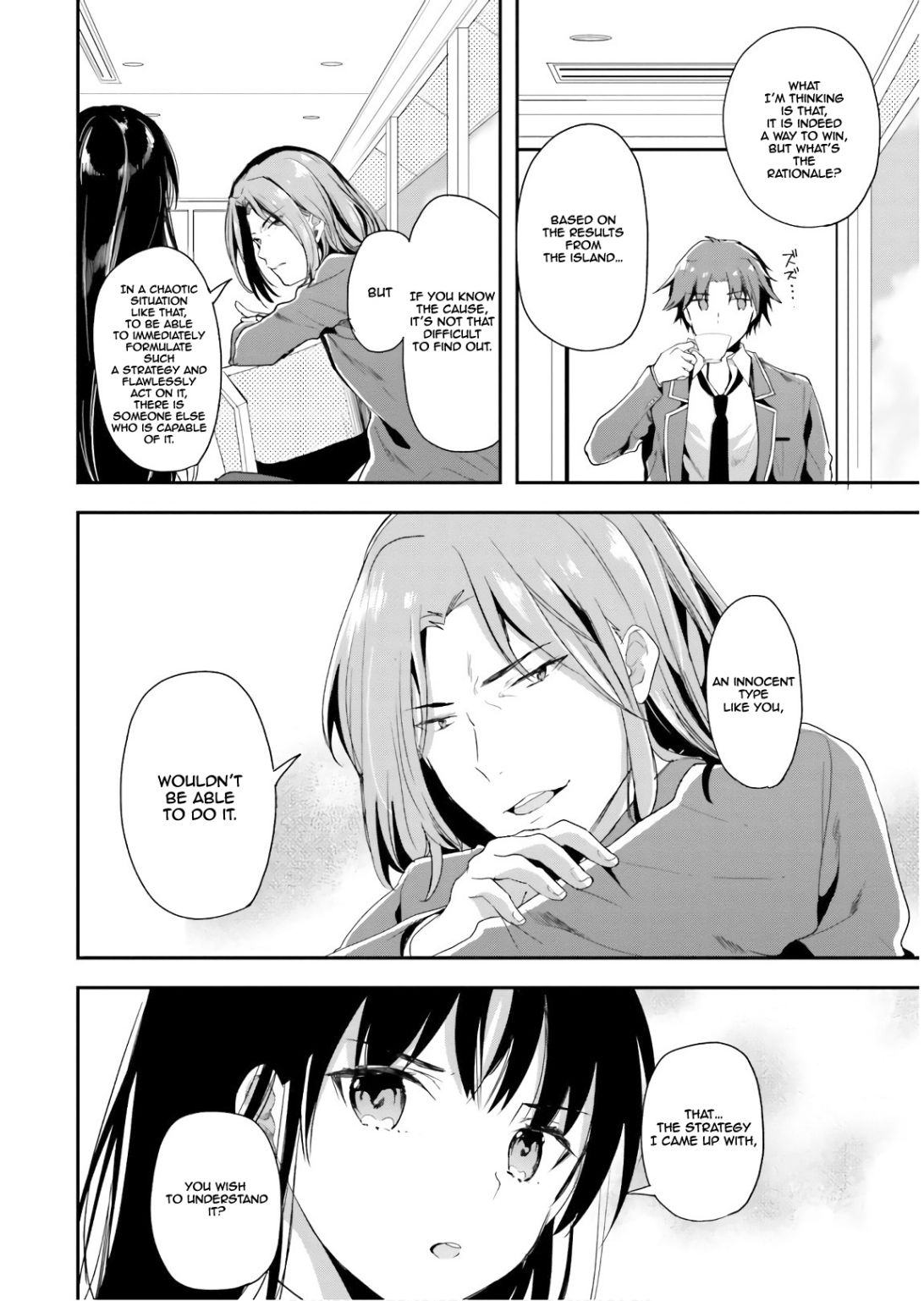 Youkoso Jitsuryoku Shijou Shugi no Kyoushitsu e chapter 31 page 28